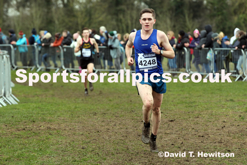 Senior men, 2020 British Athletics Inter Counties Cross Country Champs., Prestwold Hall, Loughborough. Photo: David T. Hewitson/Sports for All Pics